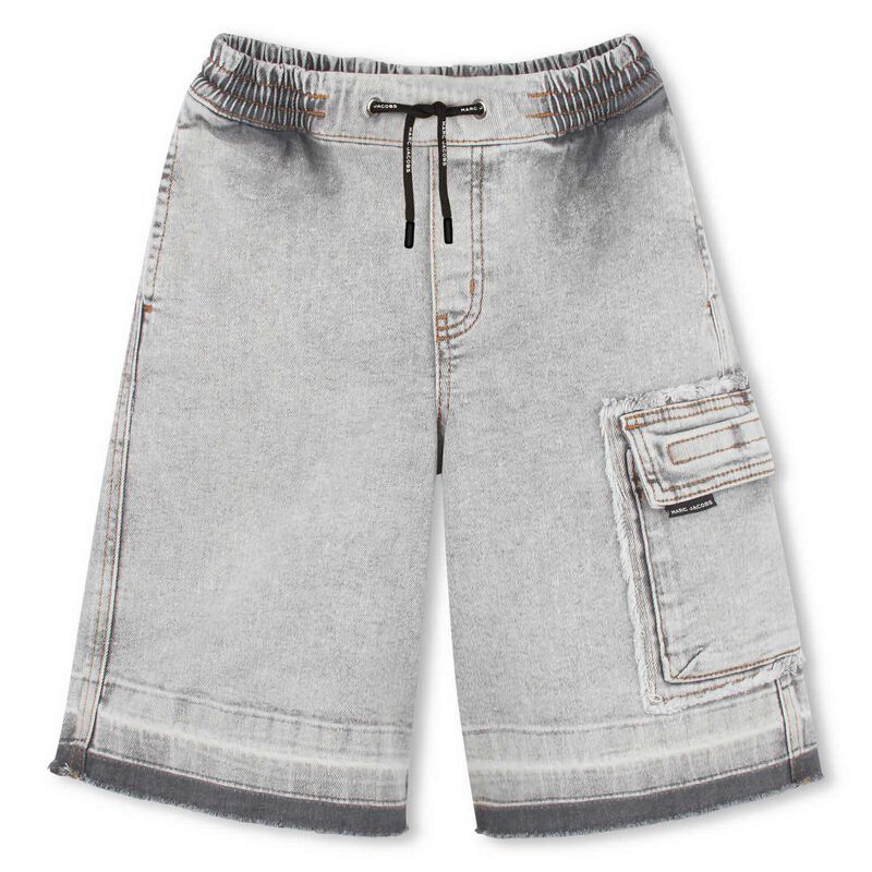 MARC JACOBS Denim Mid-Length Bermuda Shorts 3-10Y image number 0